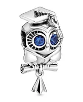 Pandora Crystals Wise Owl Graduation Charm