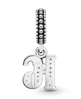 Pandora Cubic Zirconia 16th Celebration Charm