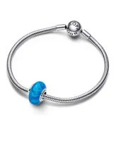 Pandora Sterling Silver Opalescent Ocean Deep Blue Charm