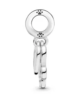 Pandora Sterling Silver Hearts Paw Print Dangle Charm