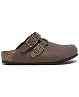 Birkenstock Little Kids Kay Birkibuc Clog Sandals from Finish Line