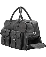 Mancini Men's Buffalo Classic Duffel Bag