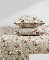 Laura Ashley Cotton Percale -Pc. Sheet Set