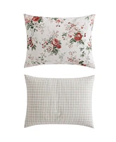 Laura Ashley Ashfield Flannel -Piece Comforter Set