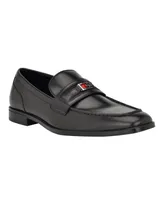 Guess Men's Handle Square Toe Slip On Dress Loafers