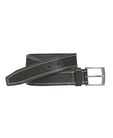 Johnston & Murphy Men's Double Contrast Stitched Belt