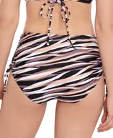 Salt + Cove Juniors' Striped Side-Tie Bikini Bottoms, Created for Macy's
