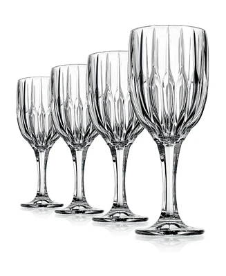 Godinger Pleat Goblets Set of 4,