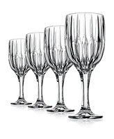 Godinger Pleat Goblets Set of 4,