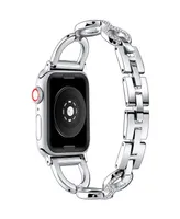 Posh Tech Women's Coco Stainless Steel Band for Apple Watch Size- 42mm, 44mm, 45mm, 49mm