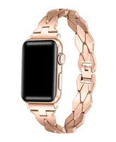 Posh Tech Unisex Ava Stainless Steel Band for Apple Watch Size- 42mm, 44mm, 45mm, 49mm