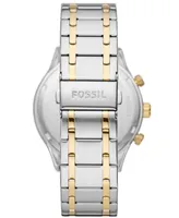 Fossil Men's Fenmore Multifunction Two-Tone Stainless Steel Watch, 44mm - Two