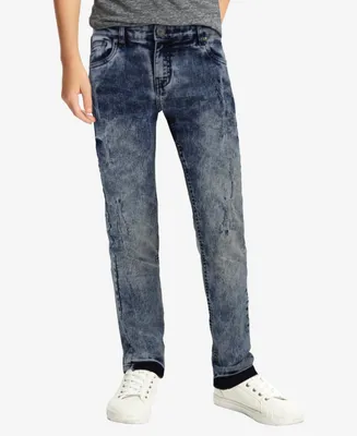 Big Boy's Distressed Stretch Jeans - Child