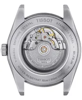 Tissot Men's Swiss Automatic Gentleman Powermatic 80 Silicium Stainless Steel Bracelet 40mm