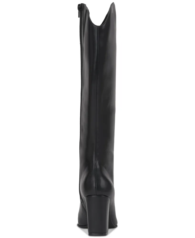 I.n.c. International Concepts Women's Jovie Pointed-Toe Knee High Boots, Created for Macy's