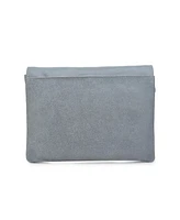 Moda Luxe Gianna Metallic Clutch