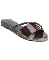 Dkny Women's Tali Slip-On Embellished Slide Sandals