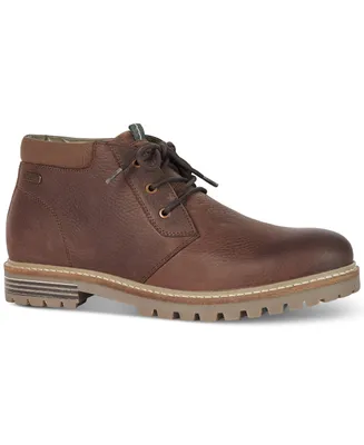 Barbour Men's Boulder Leather Chukka Boots