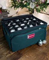 TreeKeeper 3 Tray Christmas Ornament Storage Box with Front Pocket