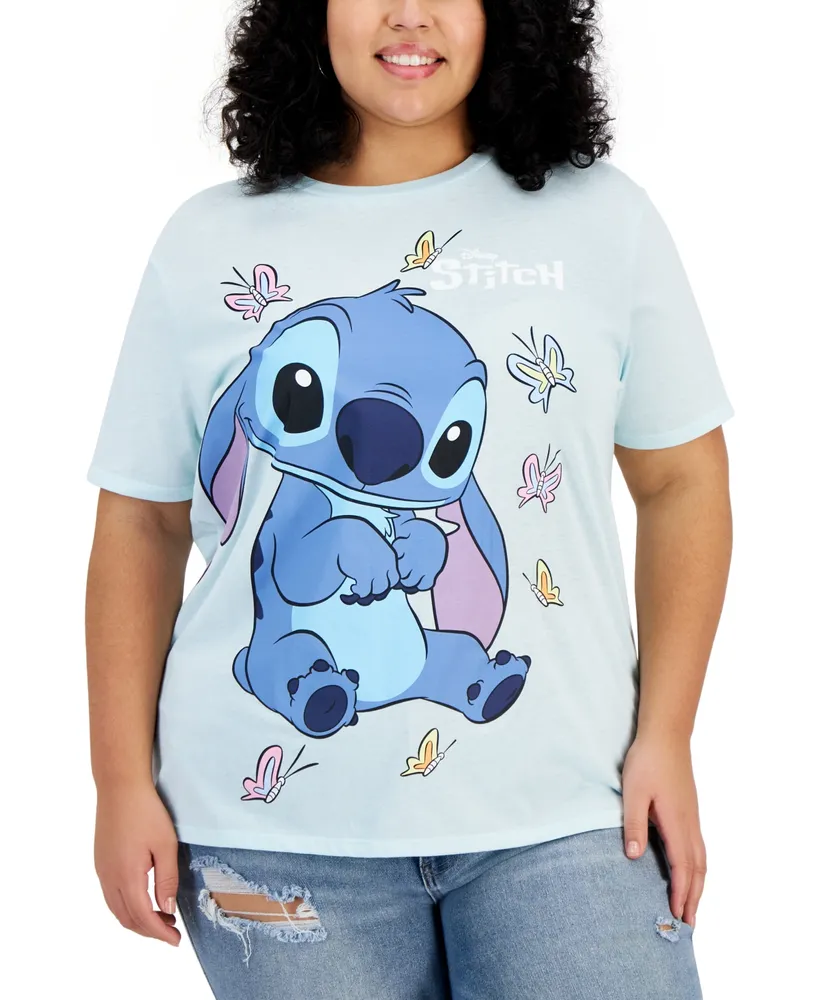 Disney Stitch Graphic Boyfriend Hoodie - Macy's