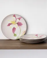 Noritake Colorwave Floral Accent Plates, Set of 4