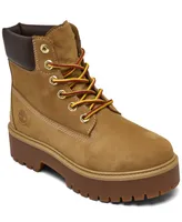 Timberland Women's Stone Street 6" Water-Resistant Platform Boots from Finish Line