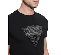 Guess Men's Eco Triangle Crewneck Tee