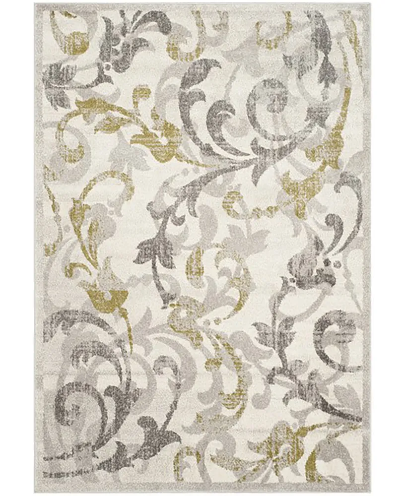 Safavieh Amherst AMT428 Ivory and Light Gray 10' x 14' Area Rug