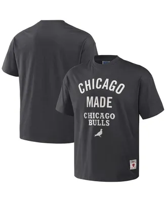 Men's Nba x Staple Anthracite Chicago Bulls Heavyweight Oversized T-shirt