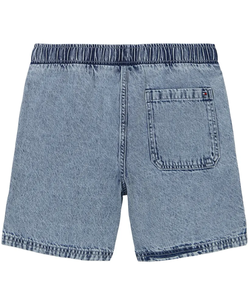 Tommy Hilfiger Little Boys Sporty Denim Shorts