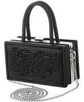 Nina Crystal Frame Clutch