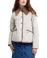 Barbour Women's Gosford Quilted Corduroy-Trim Jacket