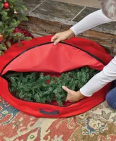 Northlight 36" Premium Christmas Wreath Storage Bag