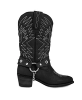 Women's Cowboy Leather Boots By Urbn Kicks