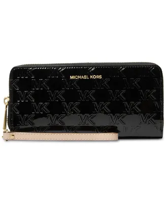Michael Michael Kors Logo Travel Continental Wallet