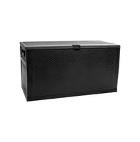 120 Gallon Weather Resistant Outdoor Storage Box For Decks, Patios, Poolside And More