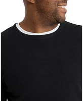 Johnny Bigg Men's Waffle Crew Neck Long Sleeve Tee