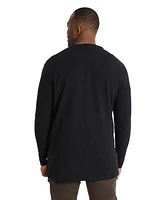 Johnny Bigg Men's Waffle Crew Neck Long Sleeve Tee