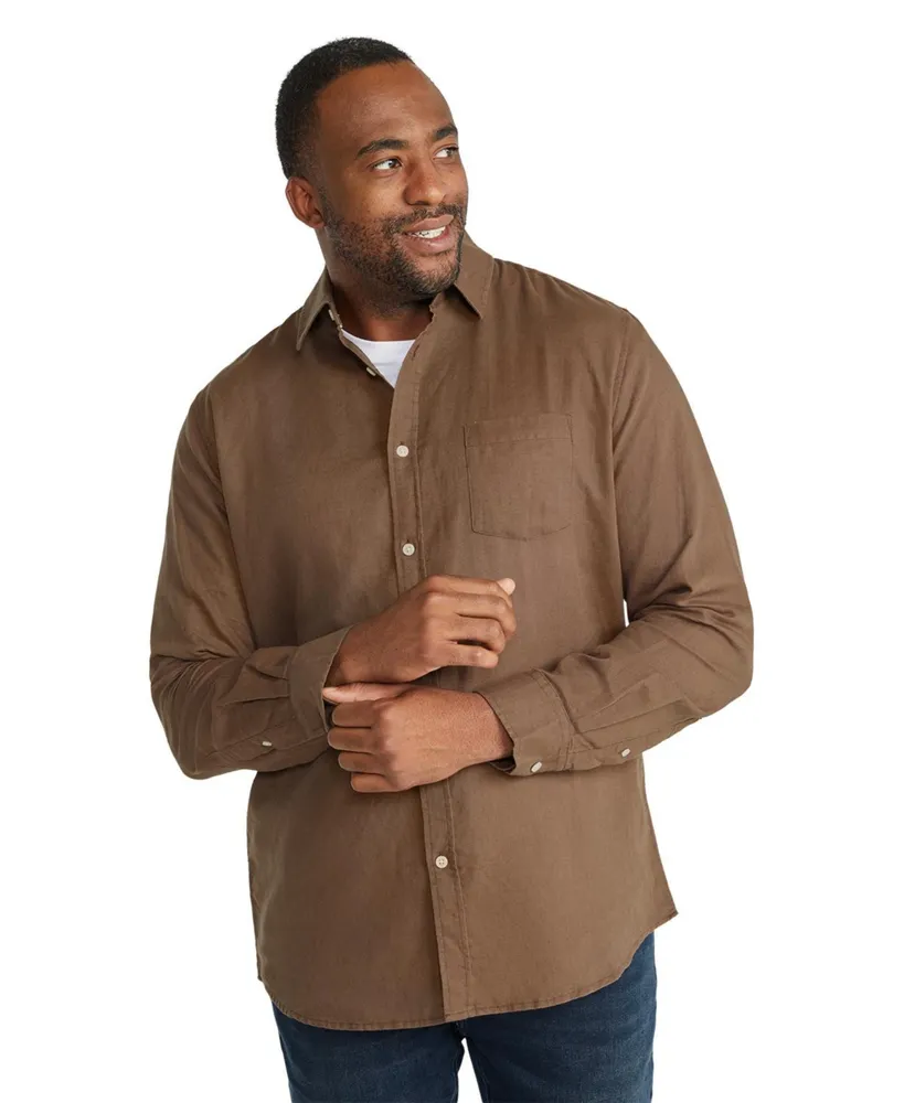 Johnny Bigg Men's Anders Linen Shirt Big & Tall