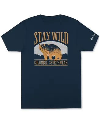 Columbia Men's Oso Stay Wild Logo Graphic T-Shirt