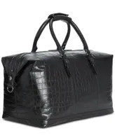 Ted Baker Men's Fabiio Croc Embossed Leather Bag