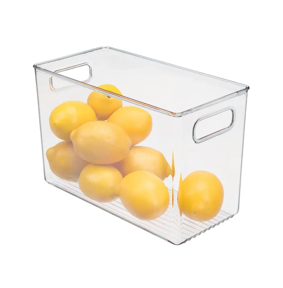Mdesign Plastic Kitchen Pantry/fridge Storage Organizer Bin With