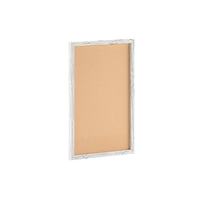 Cristal Cork Display Board With Wooden Frame And Push Pins