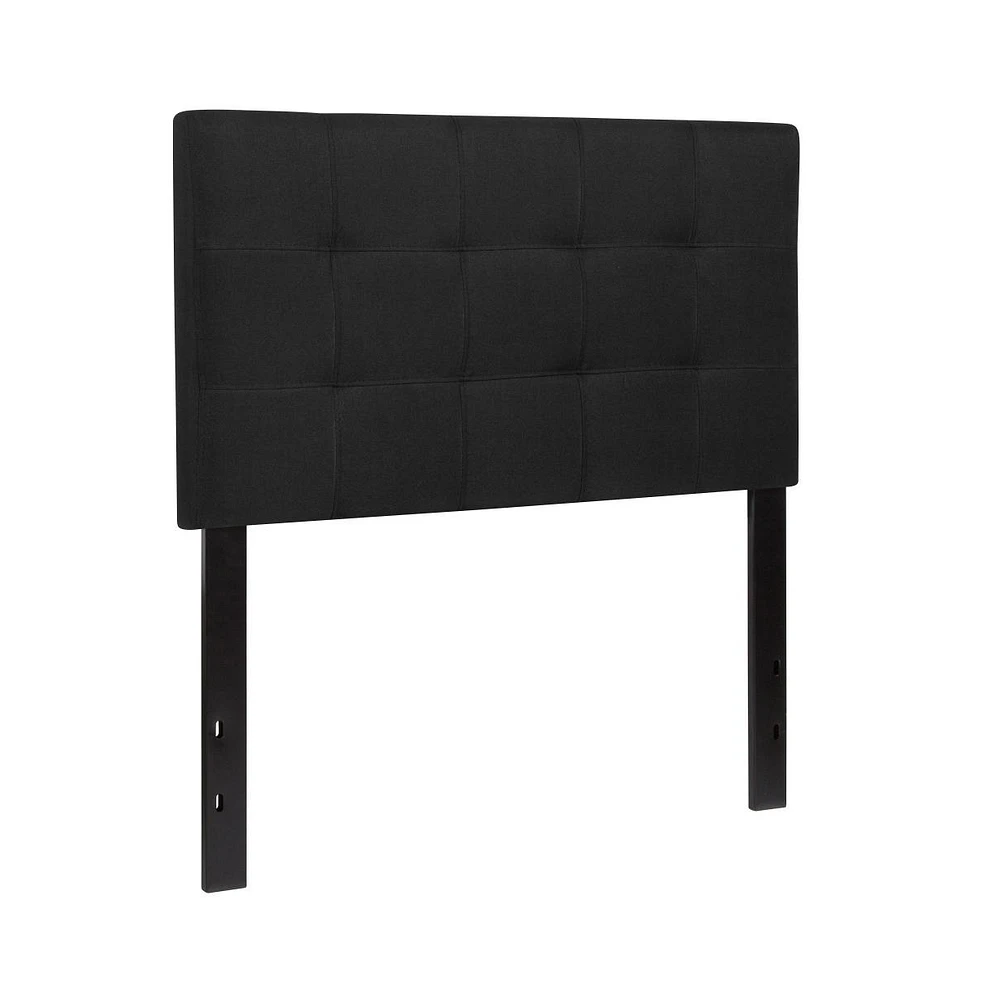 Quilted Tufted Twin Upholstered Headboard