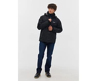 Bench Dna Men's Hawn Double-Faced Ripstop Hooded Jacket