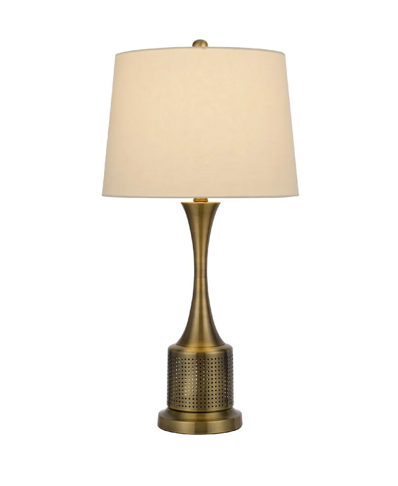 27.5" Height Metal Table Lamp Set