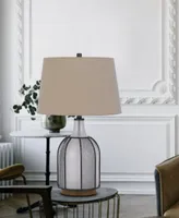 Morgan 28" Height Table Lamp with Mesh Grill