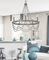 Anniston 29" Height Metal Chandelier