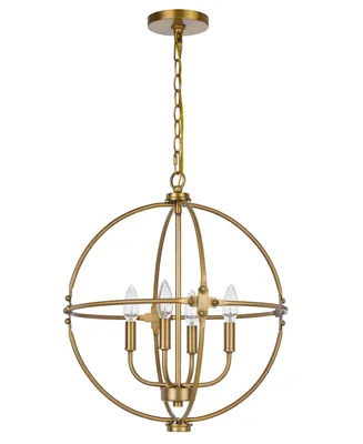 Sheffield 21" Height Metal Chandelier