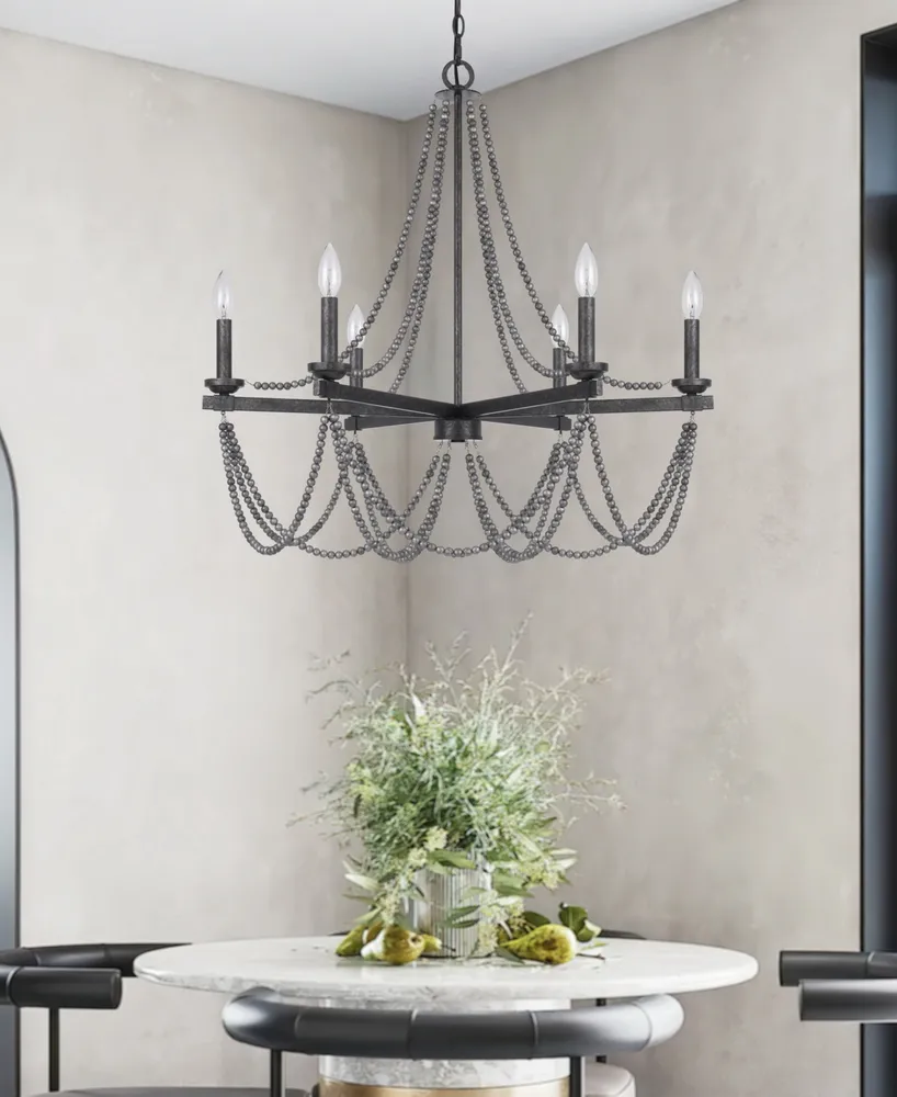 Ventura 30" Height Metal Chandelier